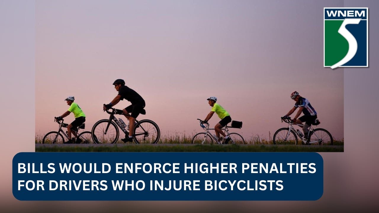 Bills would enforce higher penalties for drivers who injure bicyclists, pedestrians
