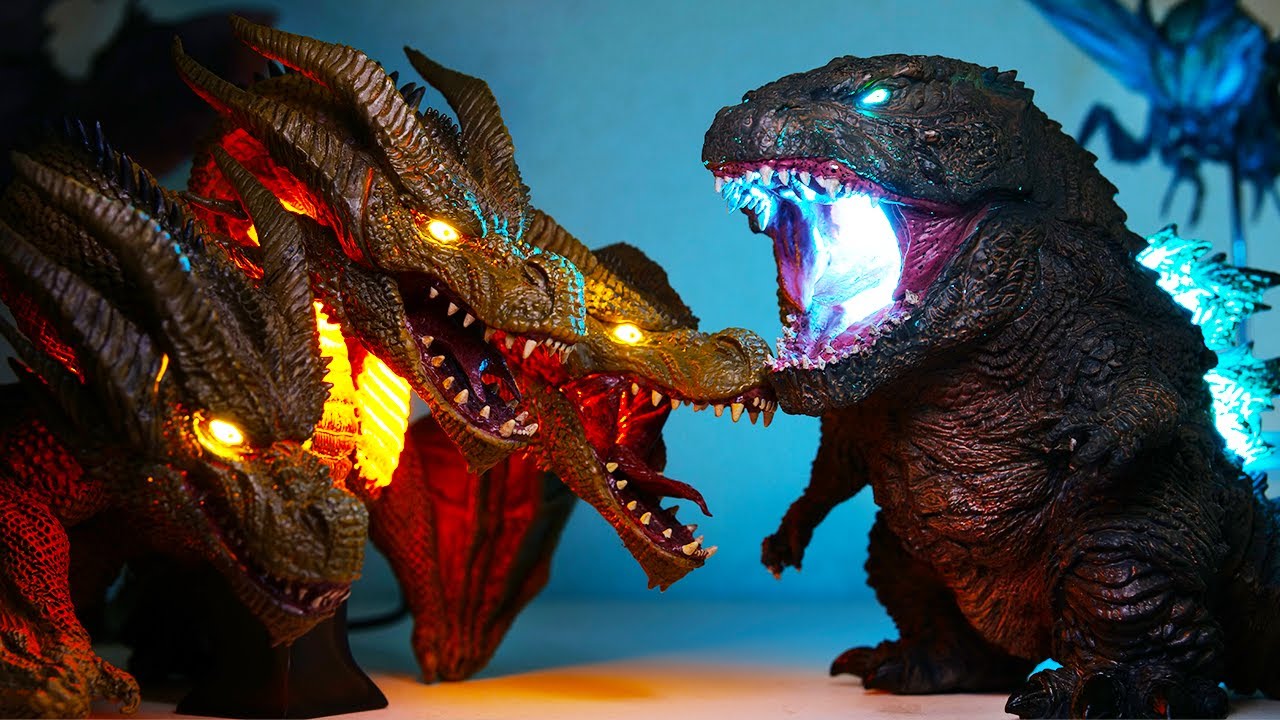 ゴジラvsキングギドラ再び…!!【キング・オブ・モンスターズ】ゴジラvsコング デフォリアル2021 フィギュア