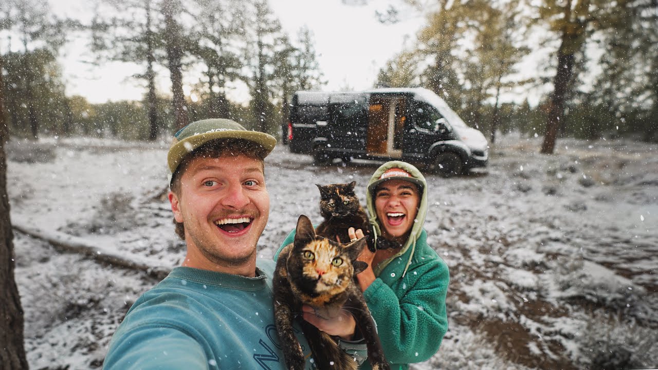 Spring snowstorm in Utah