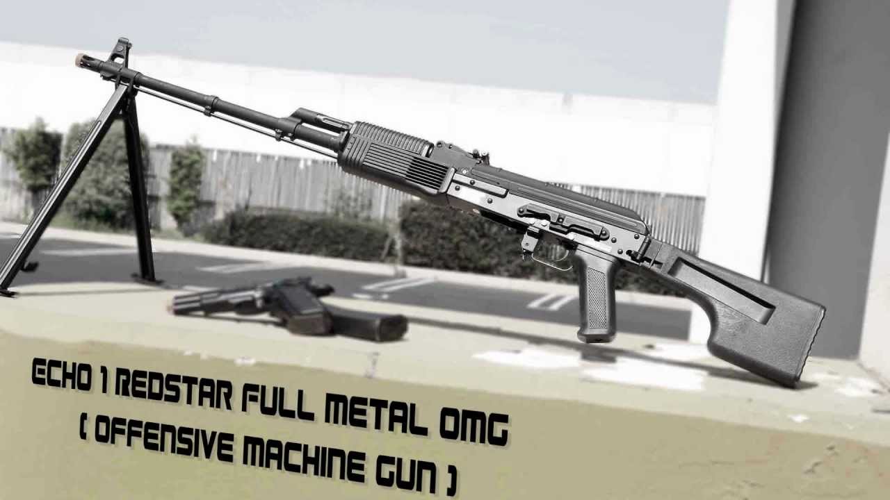 Airsoft GI - Echo 1 RedStar Offensive Machine Gun (OMG) Review