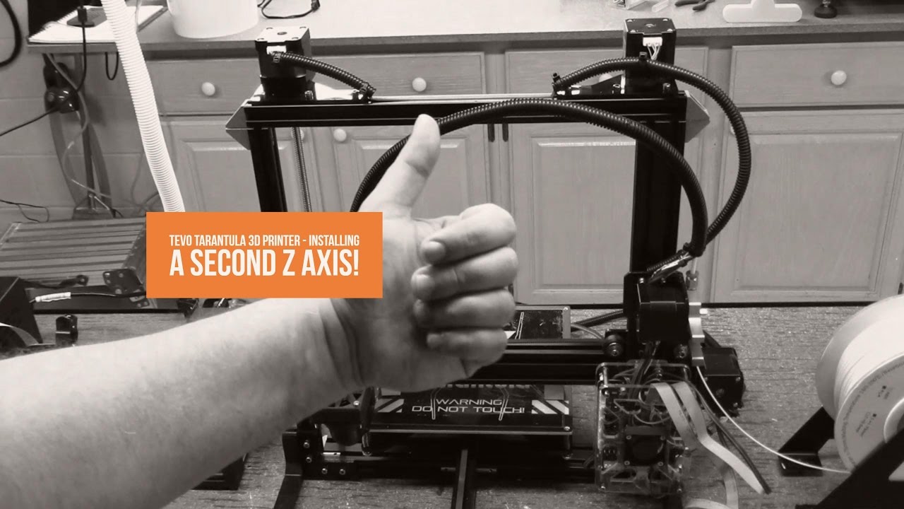 TEVO Tarantula 3D Printer - Installing a Second Z Axis!