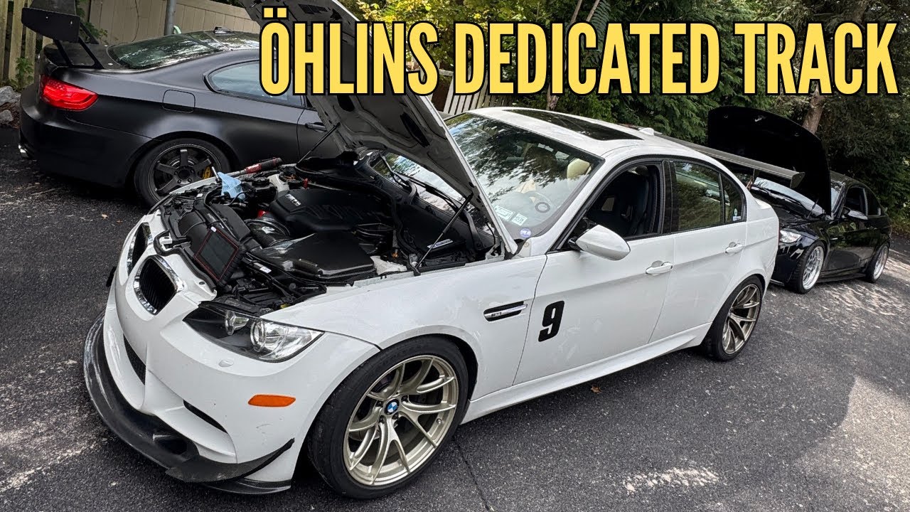 Модернизация моего E90 M3 с помощью специальных трековых койловеров Ohlins