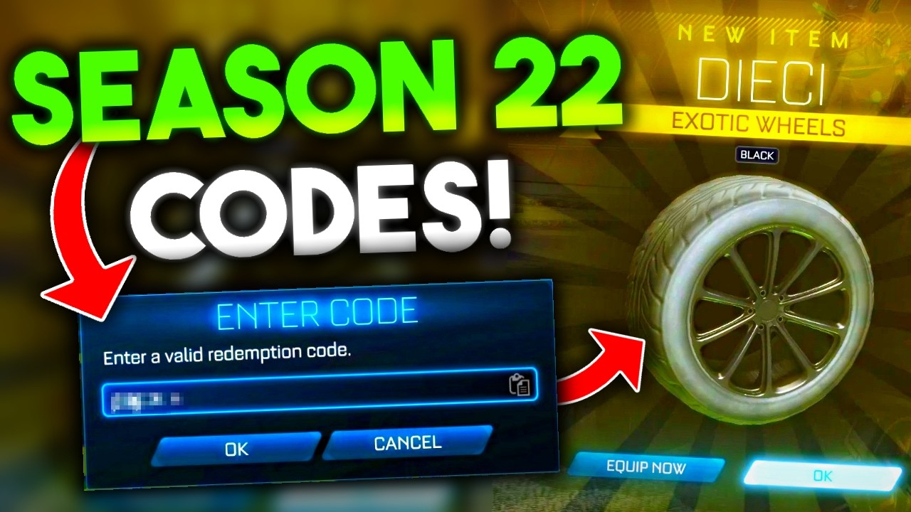 NEW Rocket League Season 22 Codes!