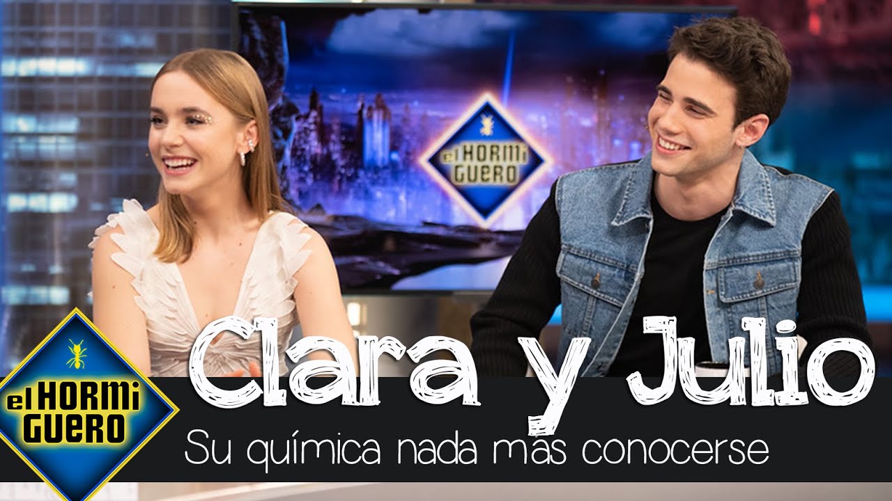 La qu&iacute;mica de Clara Galle y Julio Pe&ntilde;a al conocerse: 