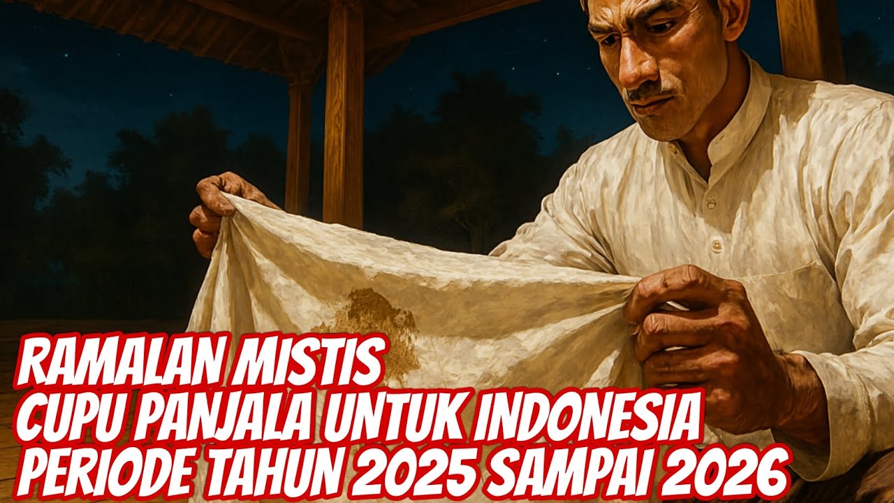 KYAI SEMAR MUNDUR❓_RAMALAN CUPU PANJALA 2025 TENTANG POLITIK, EKONOMI, DAN BENCANA UNTUK INDONESIA