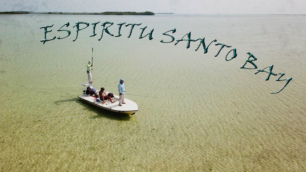 Espiritu Santo Bay. (Salt flats fishing in Mexico.)ESB Lodge.