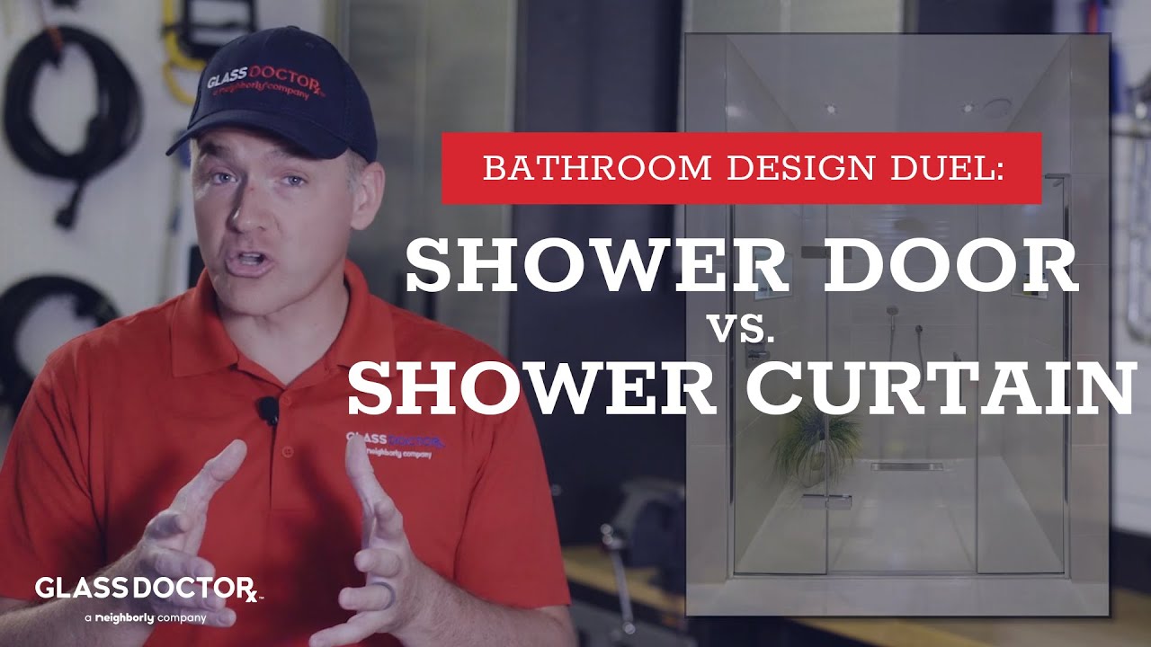 The Battle Between Shower Doors and Shower Curtains