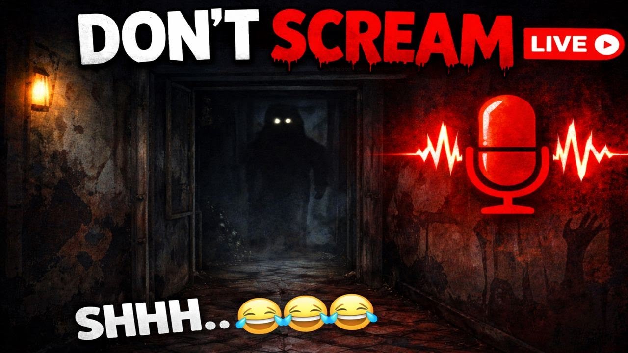 ONE SCREAM = GAME OVER 😱 | Don’t Scream Together