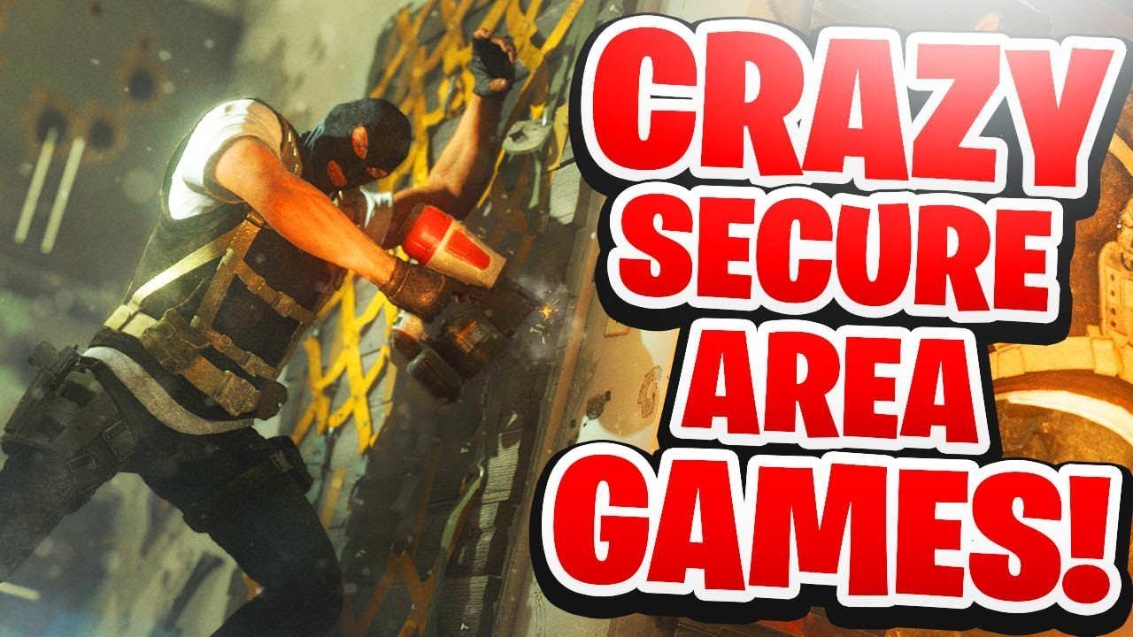 CRAZY SECURE AREA GAMES - RAINBOW SIX SIEGE