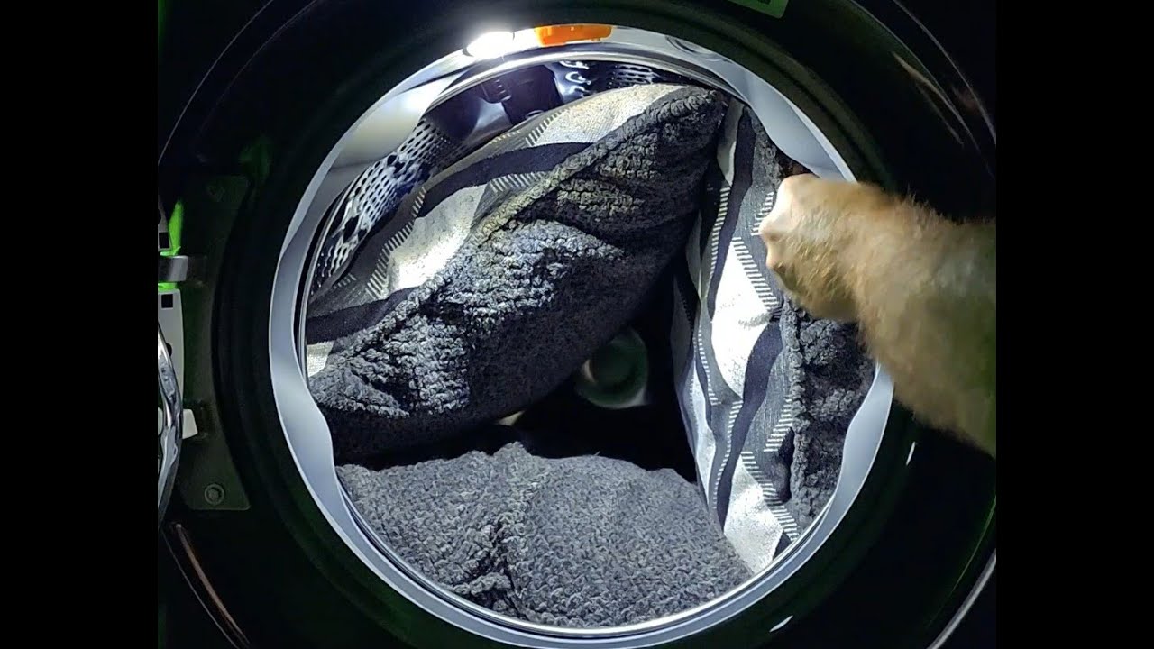 Washing Pillows in LG Washer 