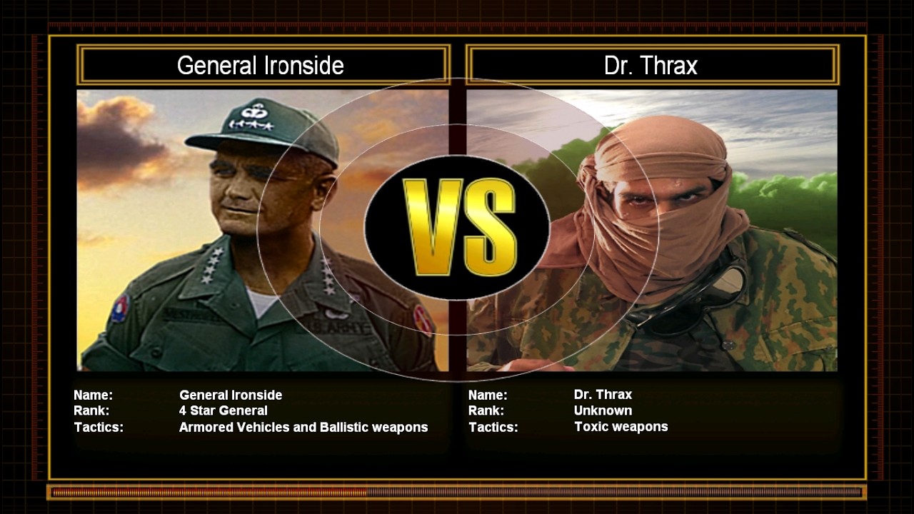 C&C Generals Shockwave Challenge Mode - Ironside vs Thrax