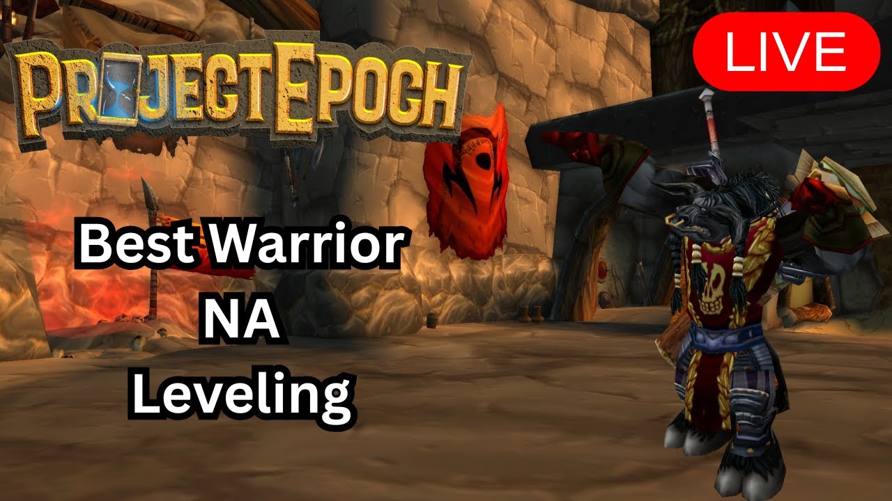 [Kezan] Project Epoch Best Warrior NA leveling !WSG Grind into level 50 !