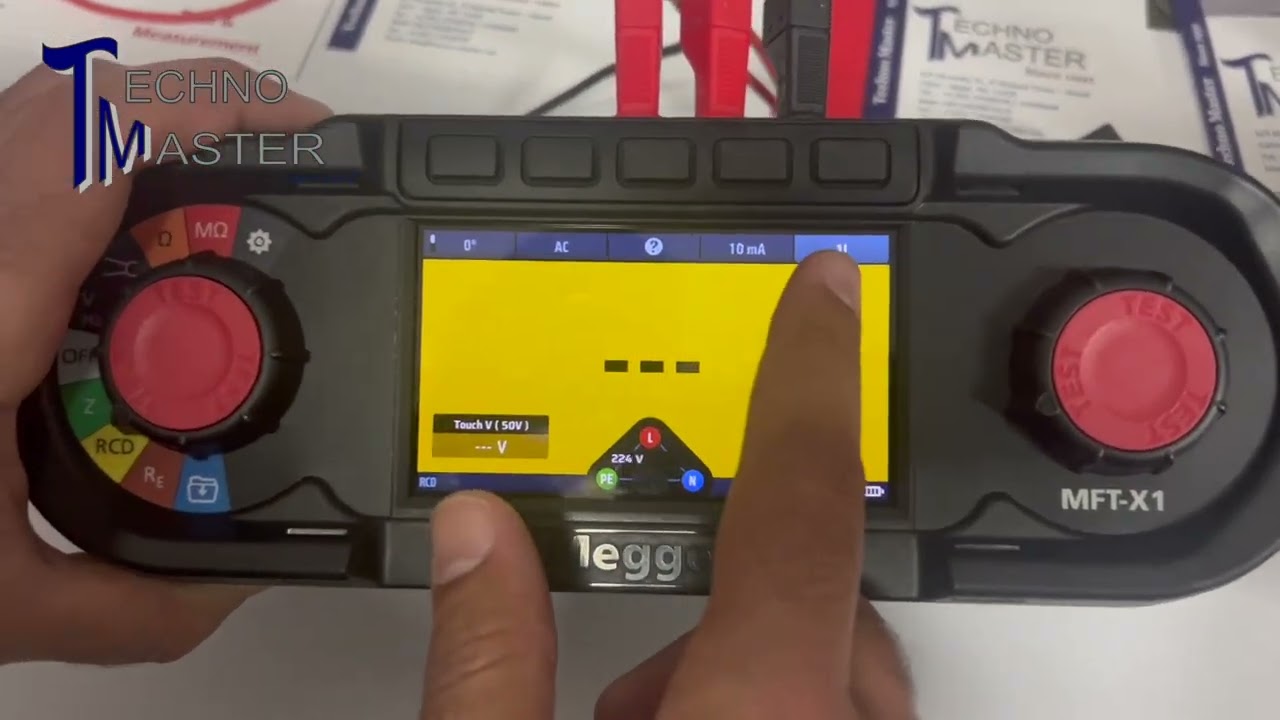 Part 6: RCD Testing Continued – Megger MFT-X1 (Ramp & 5x Tests) in Arabic