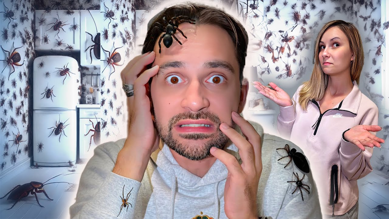 RIEMPIO LA CASA DI SCARAFAGGI ** PRANK AL MIO RAGAZZO **