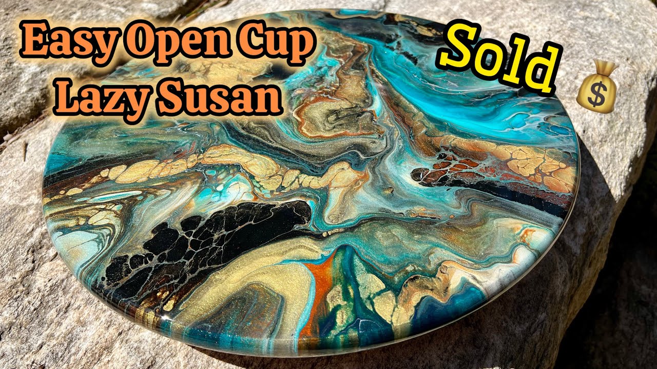 353 BEST COLOR PALETTE Open Cup! Fluid Art Tutorial #acrylicpainting #fluidart #art