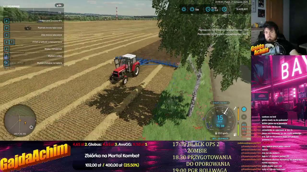 OPOROWCY W FS22 PGR ROLLWAGA - GajdaAchim Live