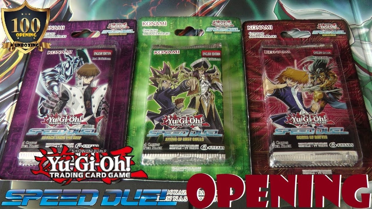 Yu-Gi-Oh! Speed Duel Booster Packs Opening