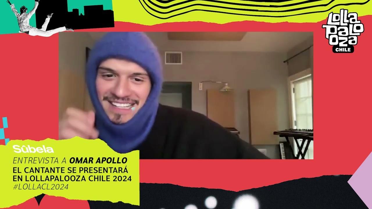 Entrevista Omar Apollo - Artista #LollaCL 2024
