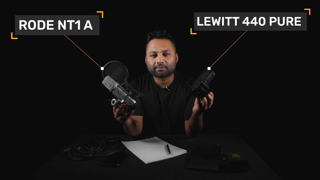 Lewitt lct 440 vs Rode Nt1a Microphone  | USER EXPERIENCE