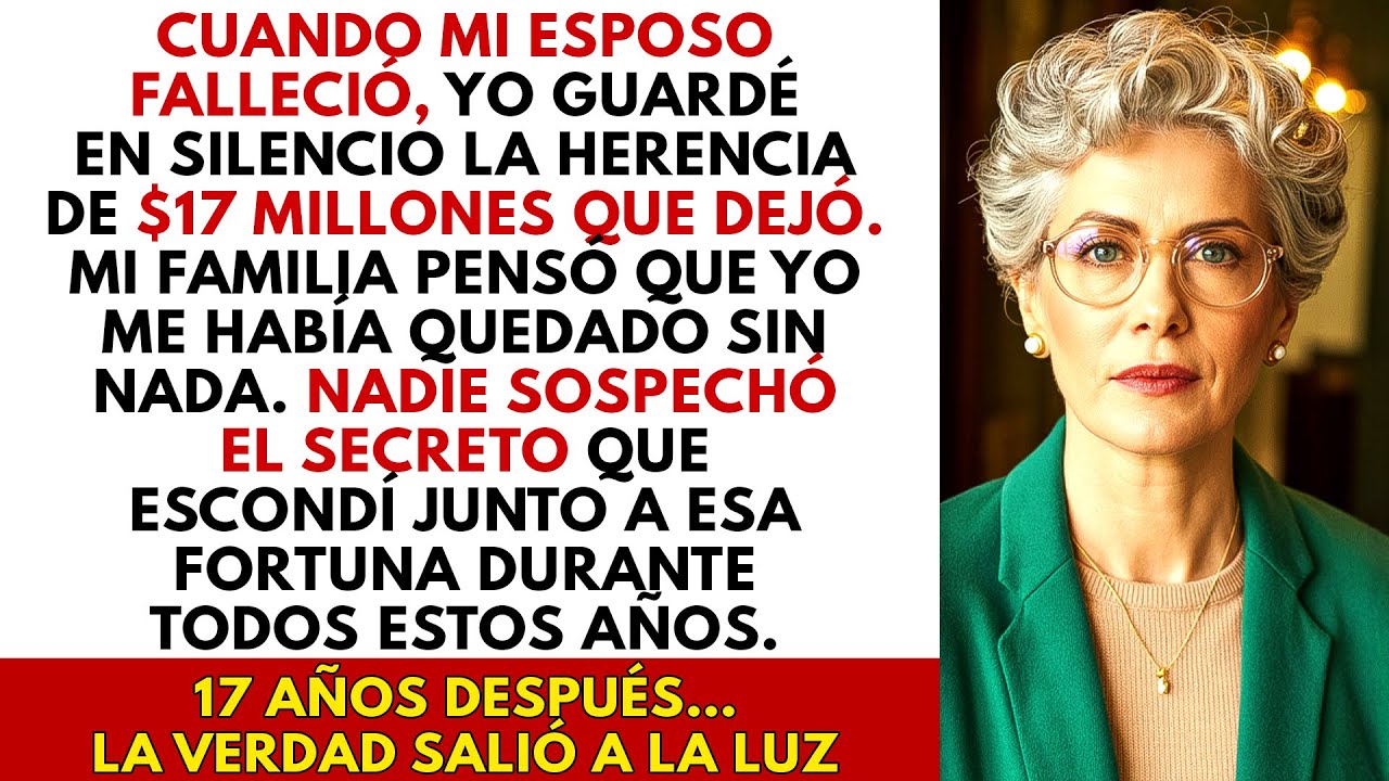 Cuando Mi Esposo Falleció Guardé En Secreto La Herencia De $17 Millones... Y Algo Más