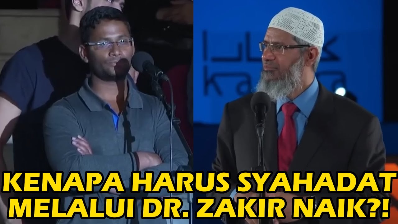 Apa Bedanya Bersyahadat di Depan Zakir Naik ??! Dr. Zakir Naik Qatar 2022