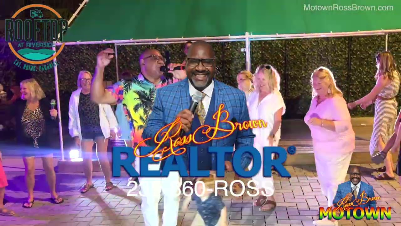 Motown Ross Brown LIVE! Rooftop at Riverside Mustang Sally The Minnesota Contingent in the audience!