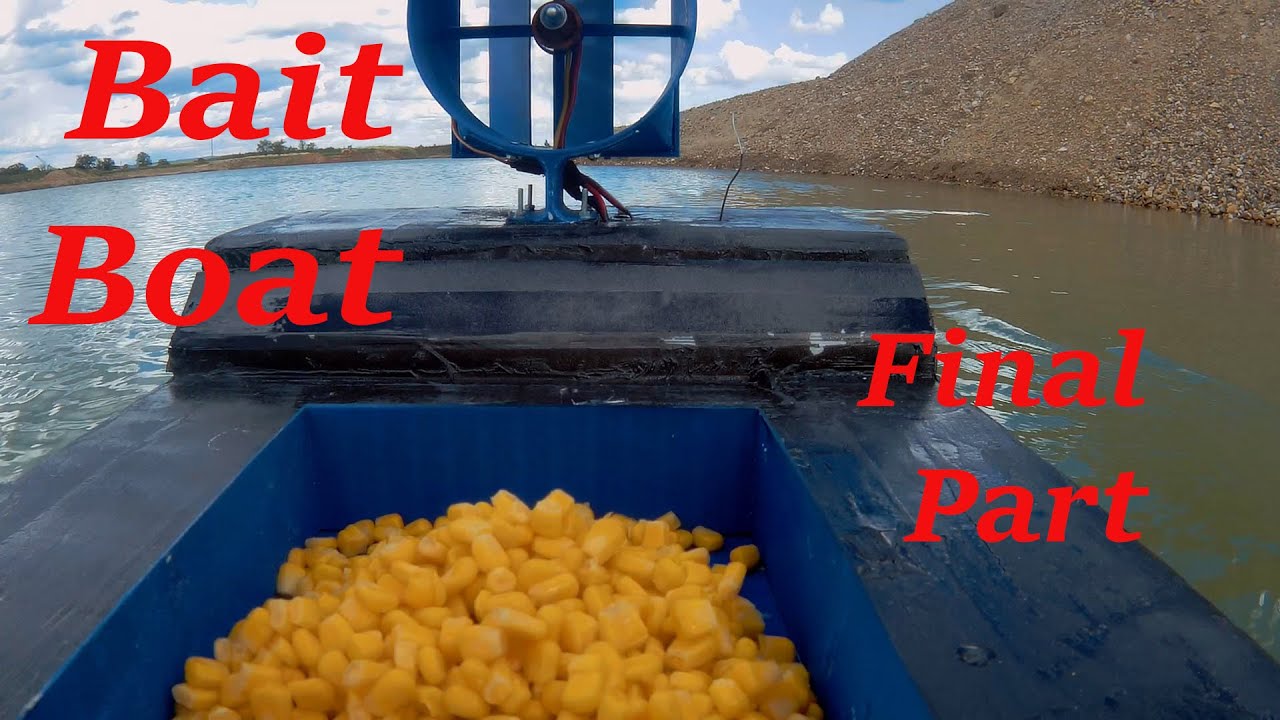 RC Airboat ( RC bait boat ) , How to build? ( Final part )