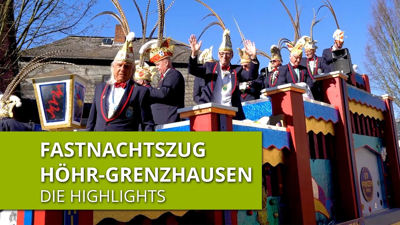 Der Fastnachtszug in Höhr-Grenzhausen 2025 - Die Highlights