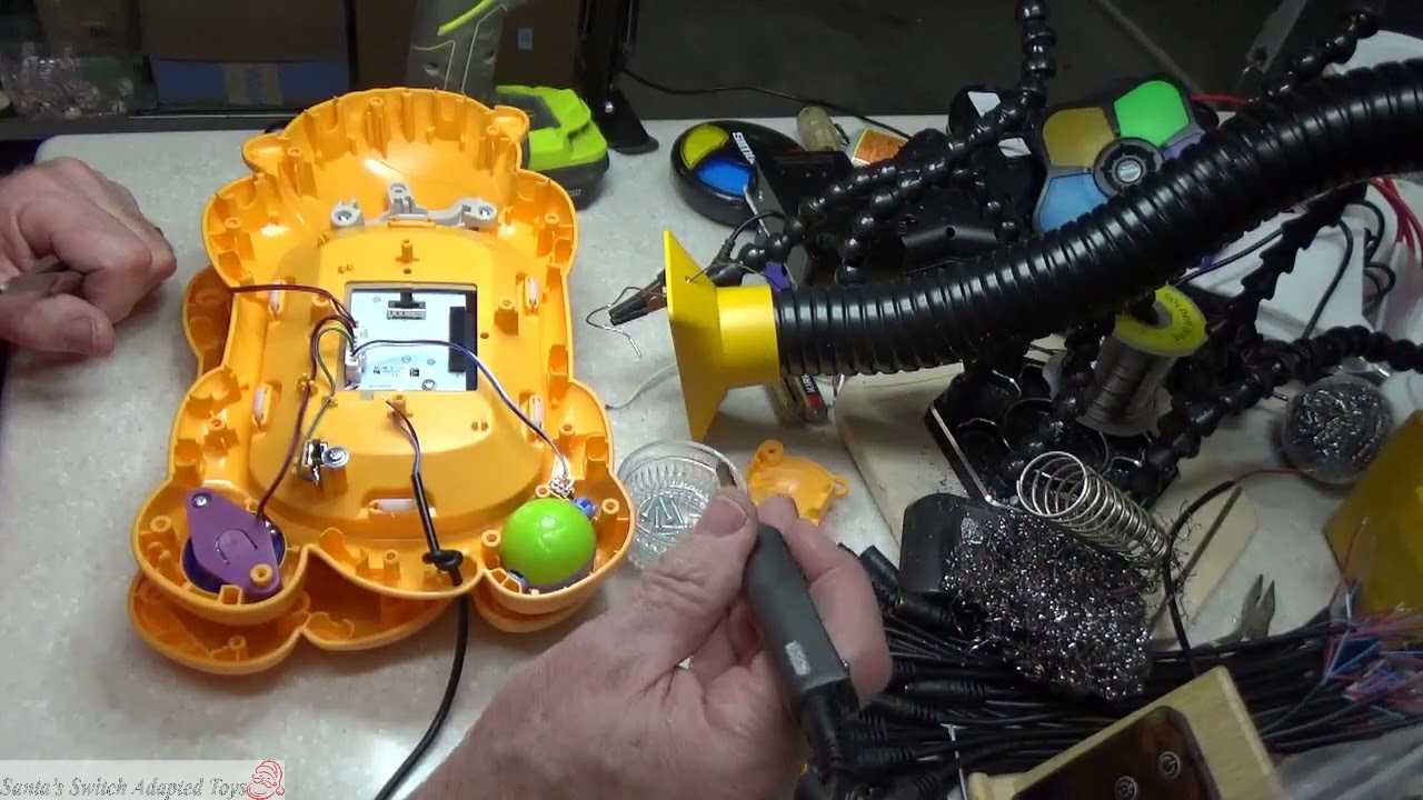 Santa's Switch Adapted Toys   The Linkimals Otter
