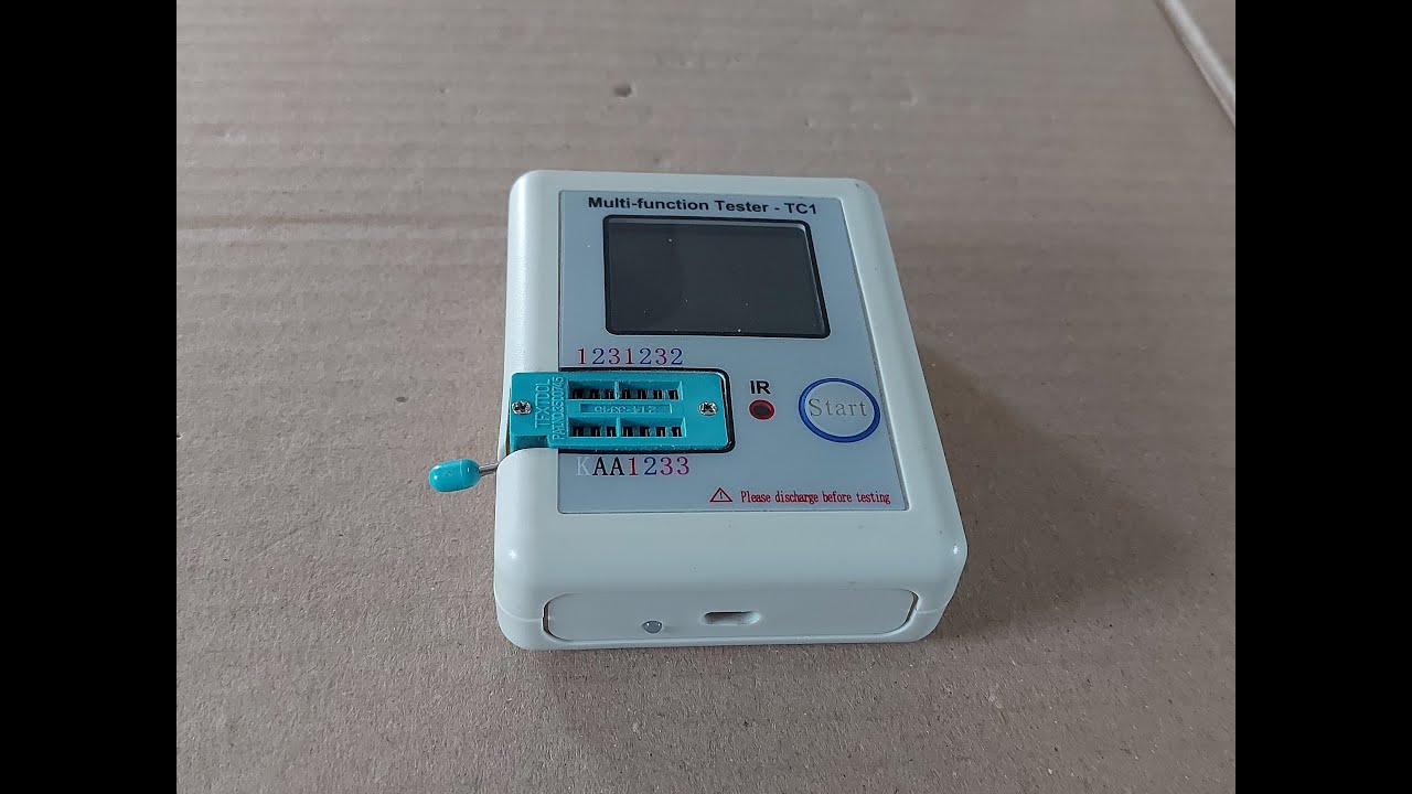 Testeur multifonctions LCR-TC1  TC1 ne fonctionne plus