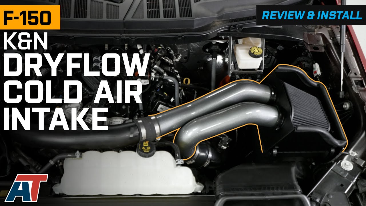 2015-2025 EcoBoost F-150 K&N DRYFLOW Cold Air Intake Review & Install