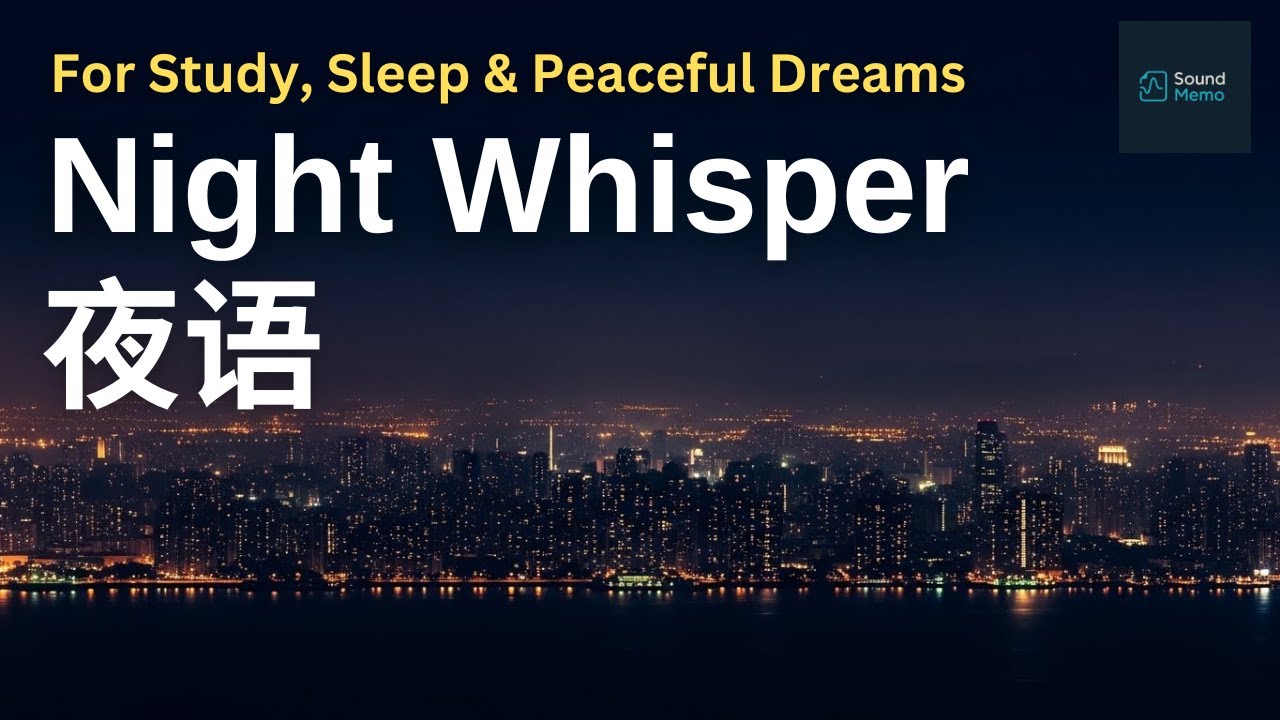🌙 Night Whisper (夜语) 💕 | Relaxing Night Music for Sleep, Study & Peaceful Dreams