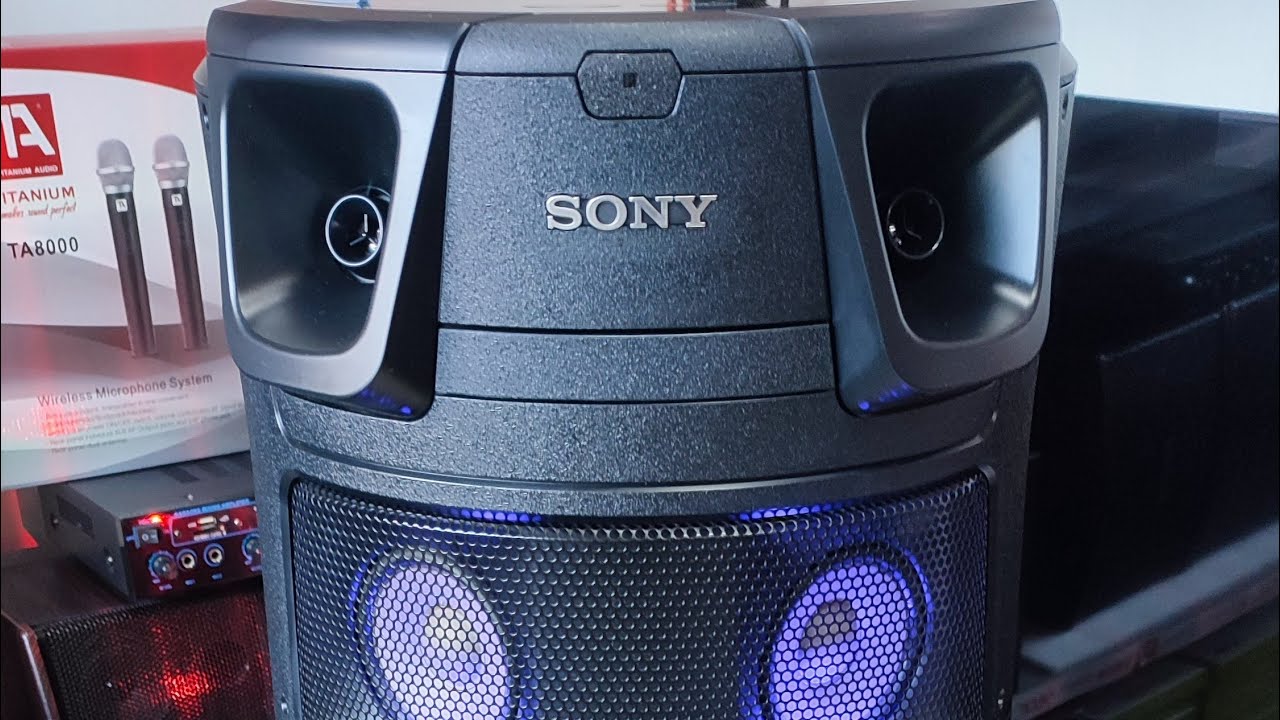 Sony MHC V83D quick review