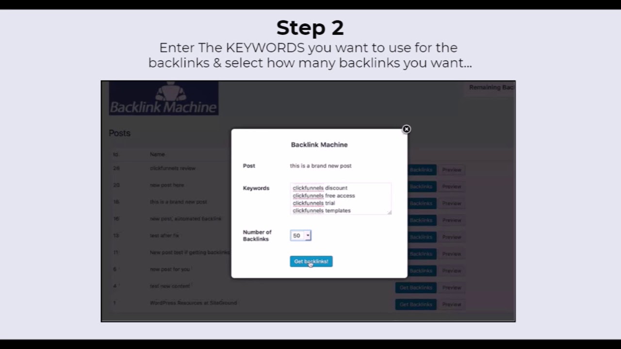 WP BACKLINK MACHINE V2