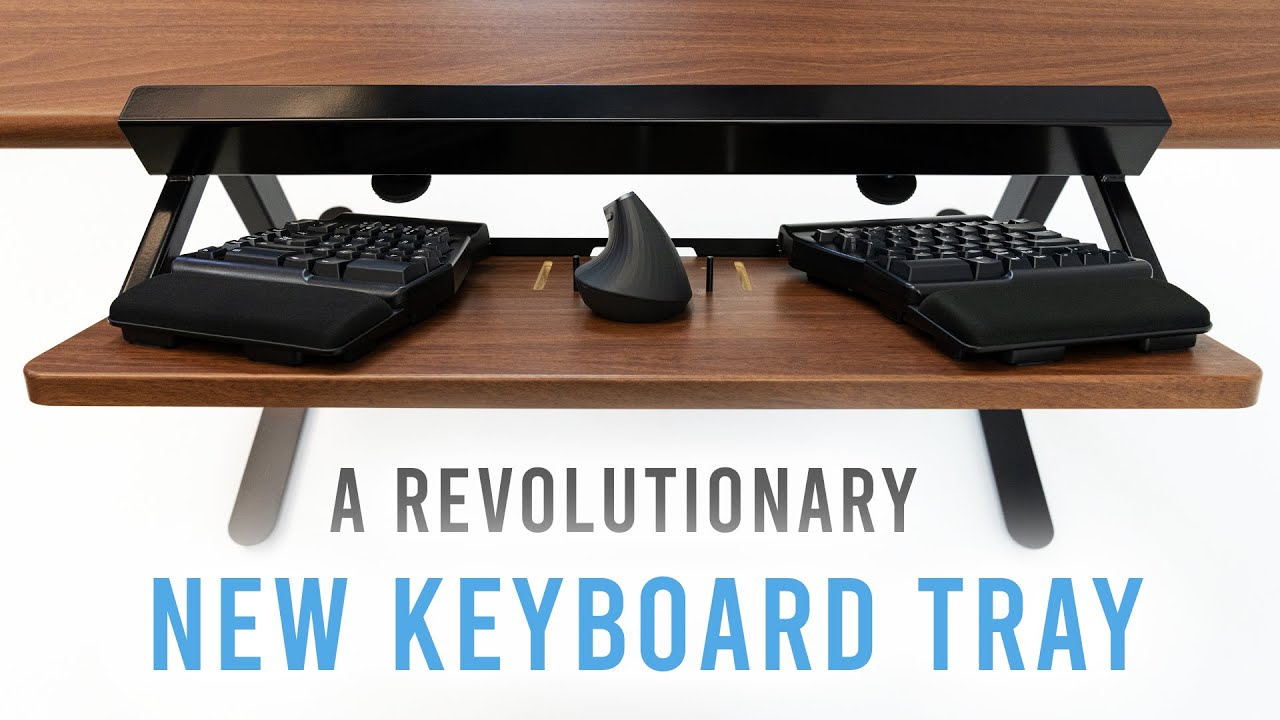 SteadyType EXO - A revolutionary new keyboard tray