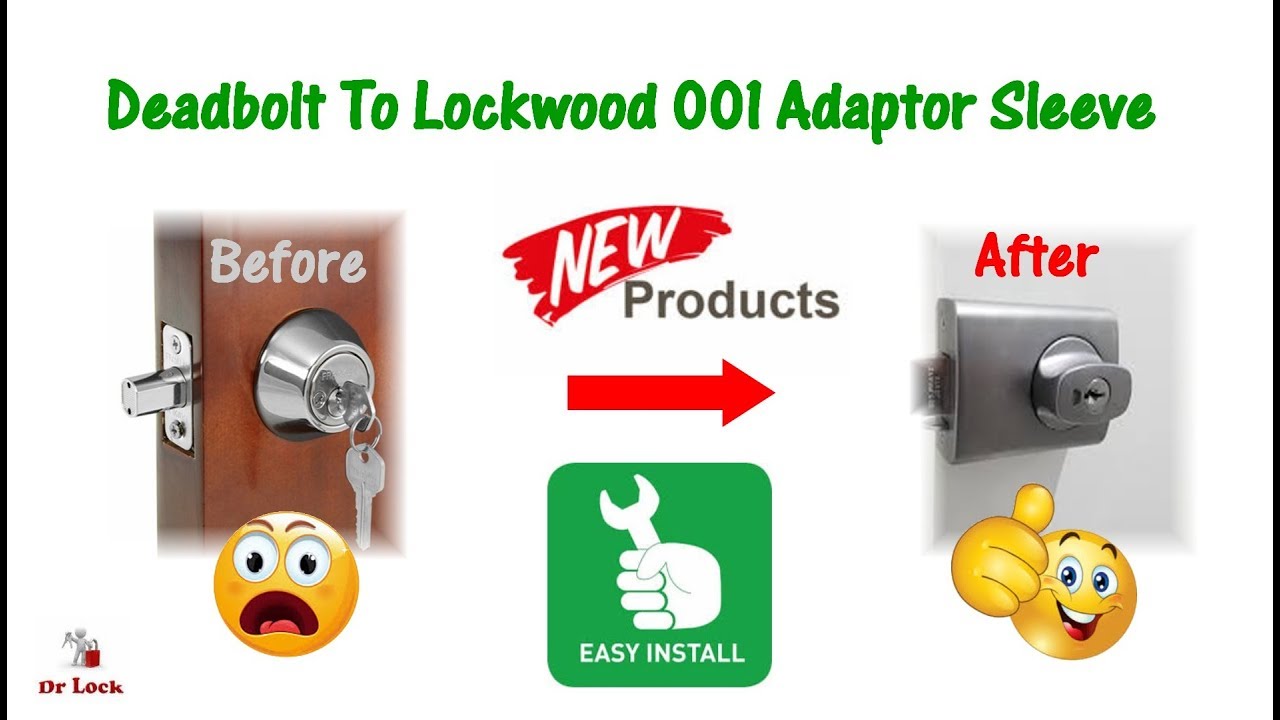 Переходник Lockwood 001 *НОВИНКА 2019* Easy Deadbolt для 001