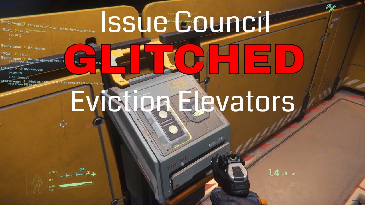 Eviction Elevator Glitch | Star Citizen