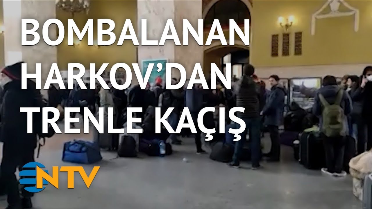 @NTV Türk öğrencileri taşıyan tahliye treni Romanya sınırına gidiyor