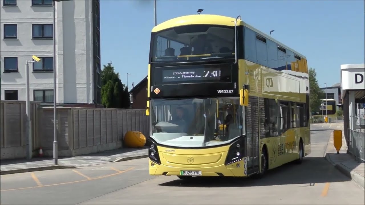 (FHD) Bus Spotting At Ashton Interchange On 12/07/2025