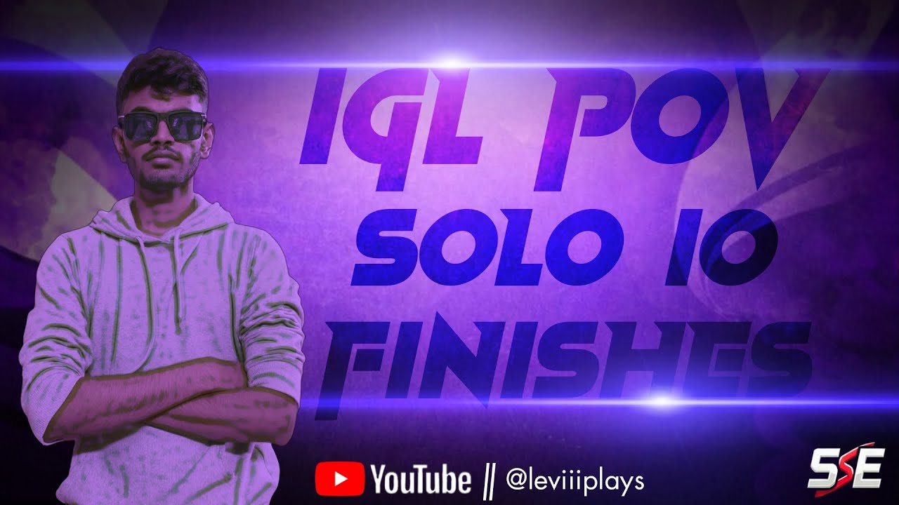 SOLO 10 FINISHES || FULL POV || #DOMINATION #BGMI 