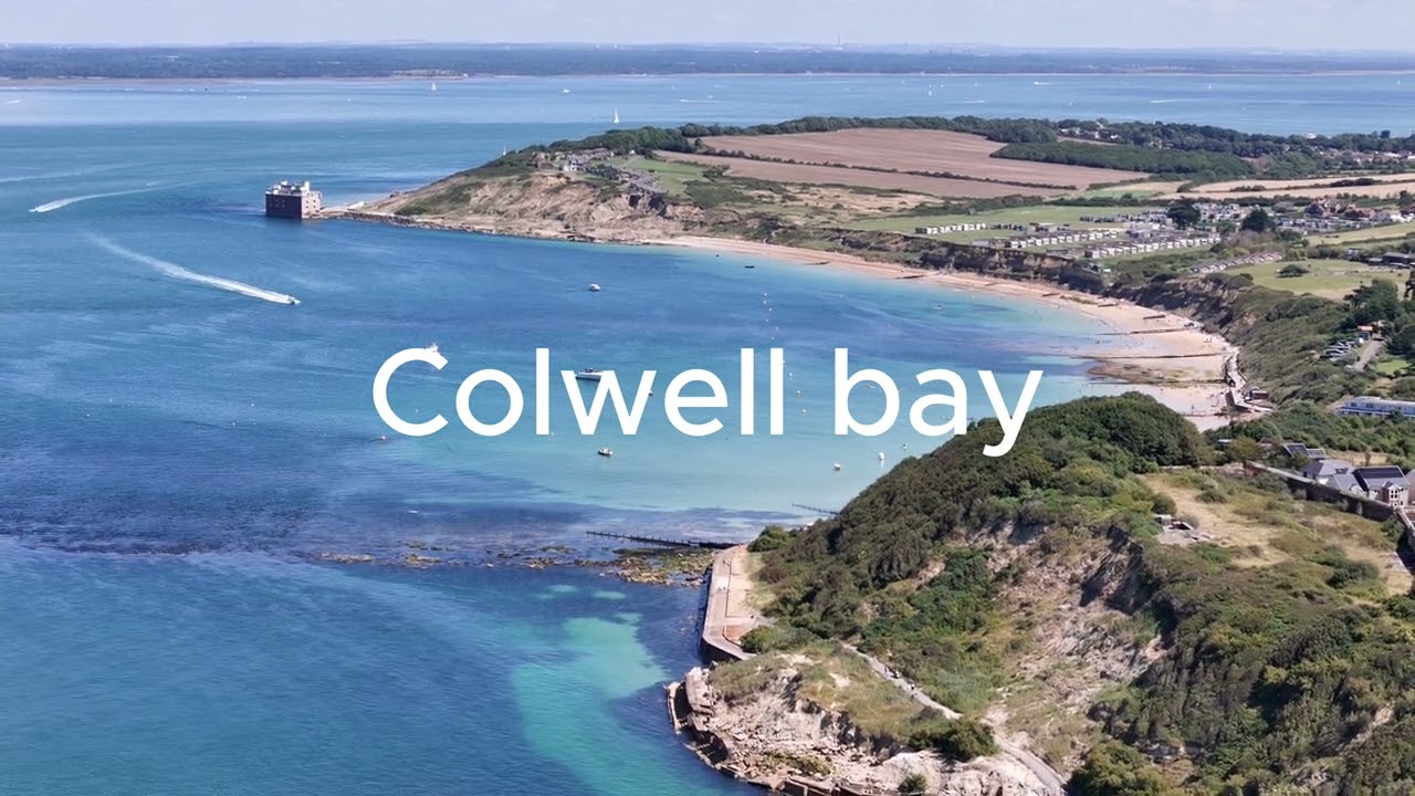 4 of the Bays of West Wight, Alum, Colwell, Freshwater and Totland.