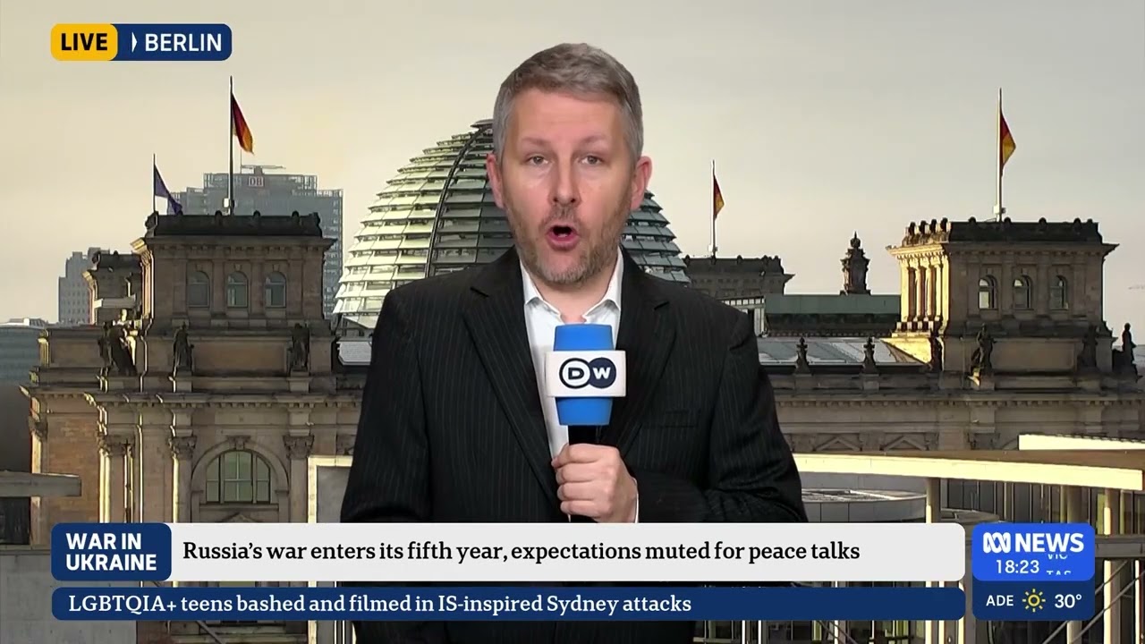 26/02/25 DW Correspondent Thomas Sparrow from Berlin for ABC News, Australia