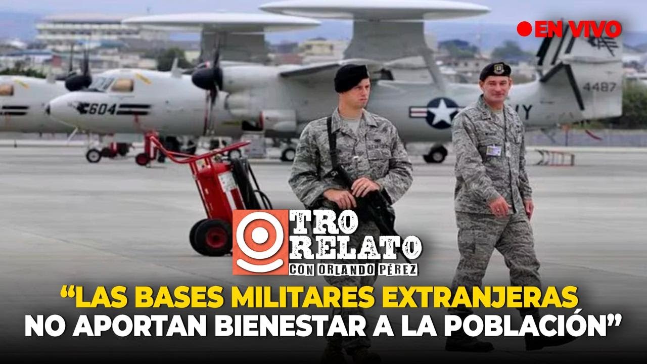 Alberto Acosta l Las bases militares extranjeras no aportan bienestar a la población