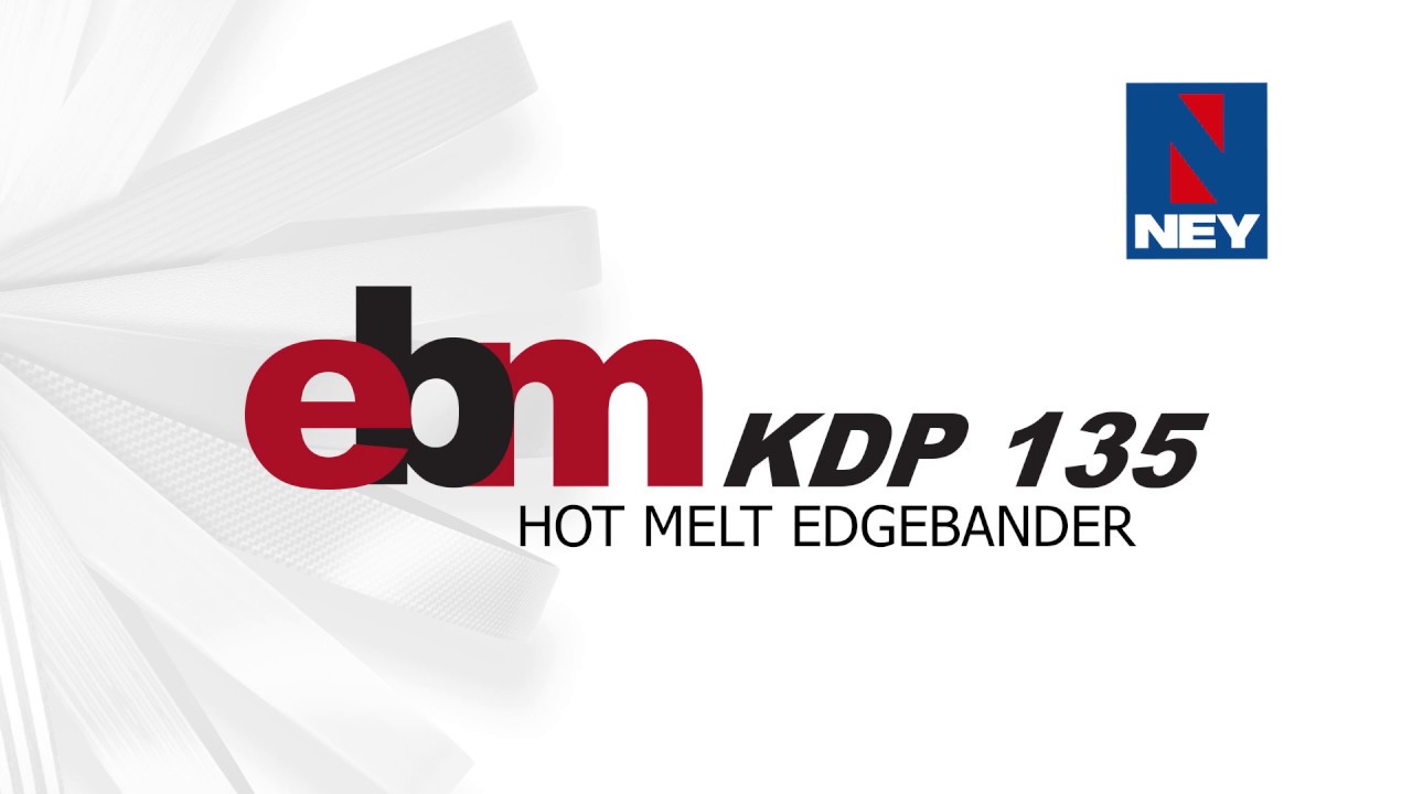 KDP 135 Hot Melt Edgebander - From NEY Ltd