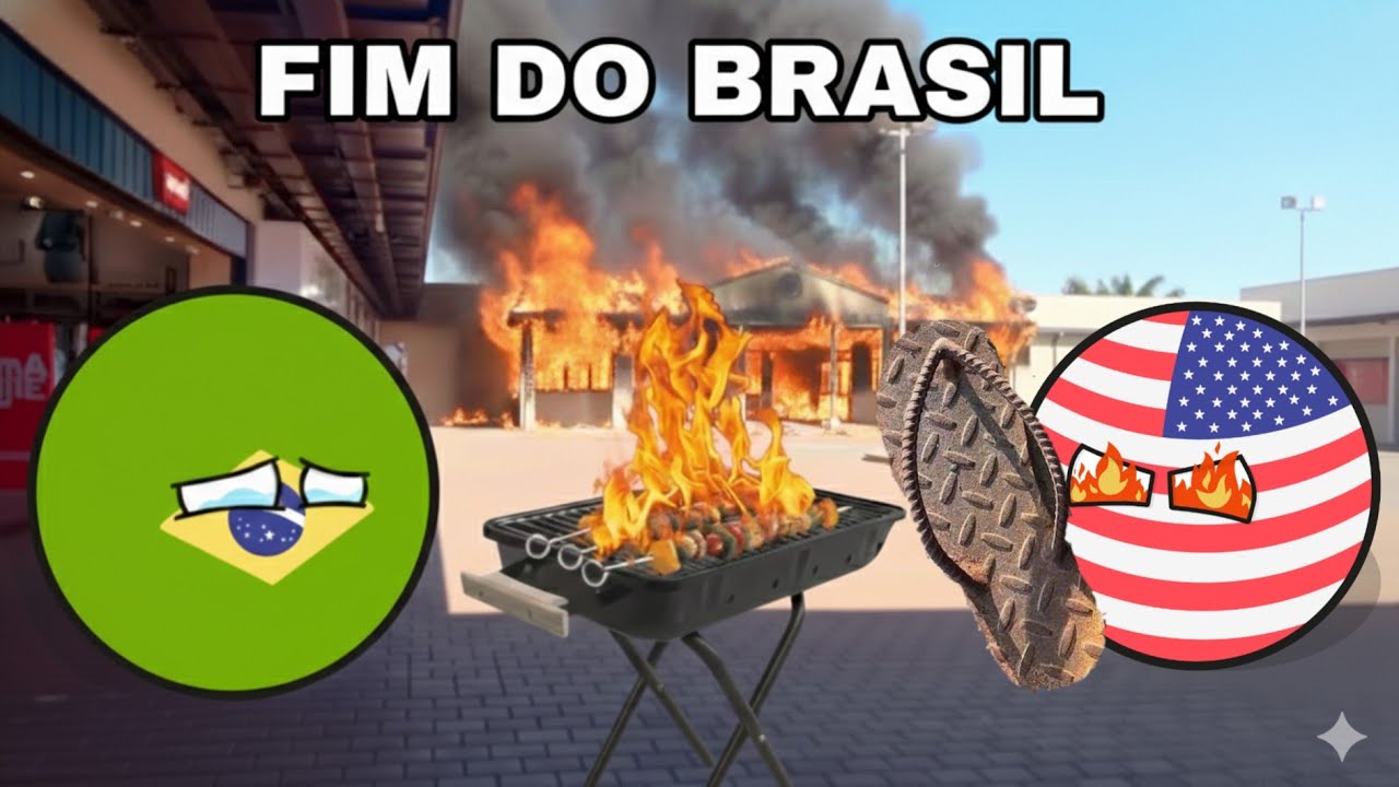 O BRASIL FEZ CHURRASCO NA ESCOLA, MAS NO FINAL DEU MUITO RUIM