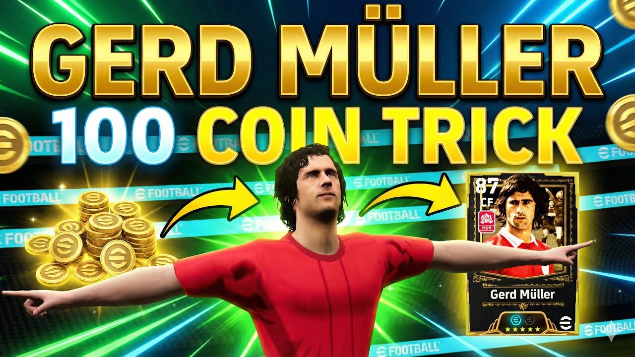 ⚠️ DO THIS NOW! 100% WORKING GERD MULLER TRICK (100 COINS ONLY)