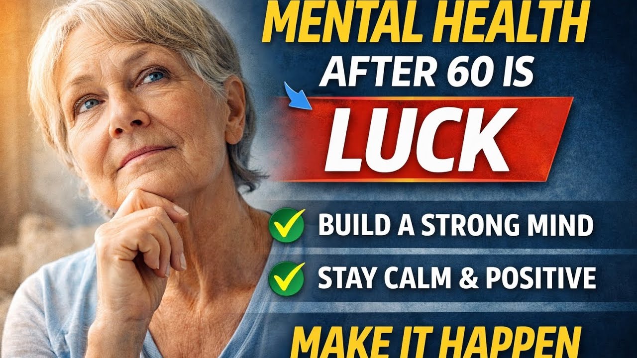 Mental Health After 60 Is Not Luck — Why Some Seniors Stay Strong While Others Struggle