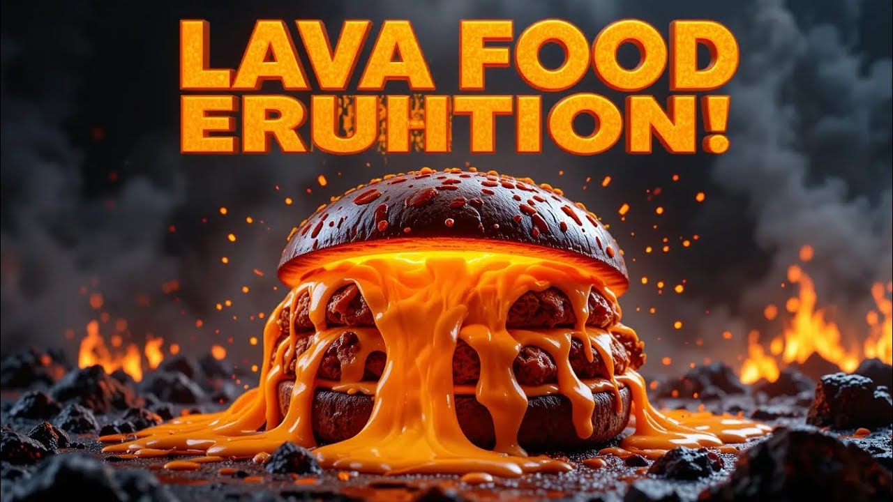 &ldquo;LAVA FOOD ERUPTION! 🔥 The Most Satisfying Cheese Explosion Ever 🌋🧀&rdquo;