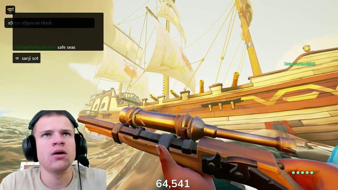 Jynxzi Plays Sea of Thieves
