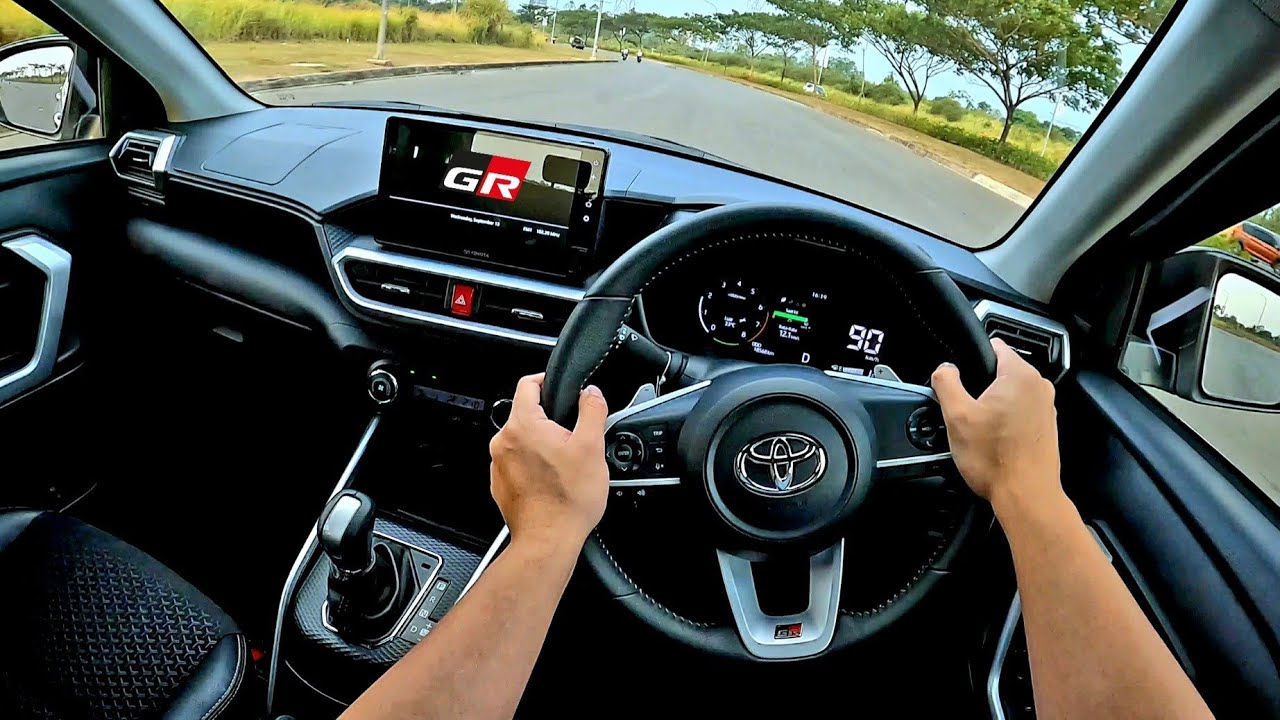 Driving POV TOYOTA RAIZE TURBO GR SPORT 1.0 CVT 2023 | Acceleration & Handling | Car Test Drive ASMR